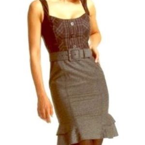Bebe belter dress size 4